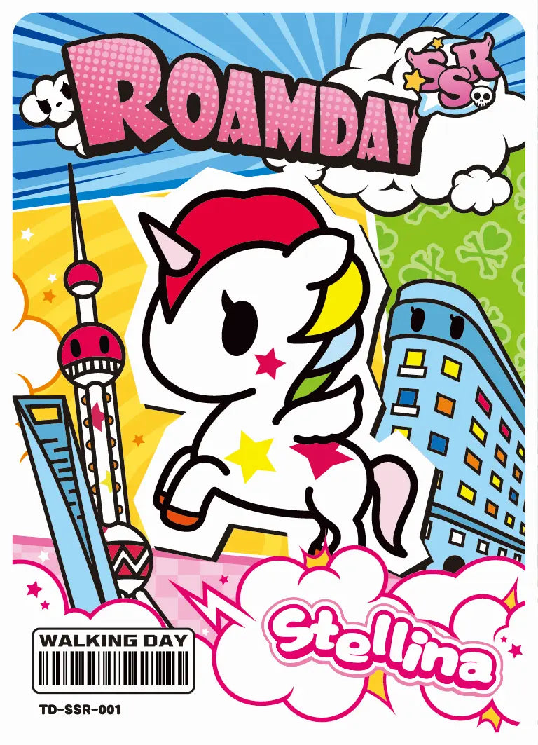 TOKIDOKI card Wonder Voyage Collectible Cards-Roaming Edition