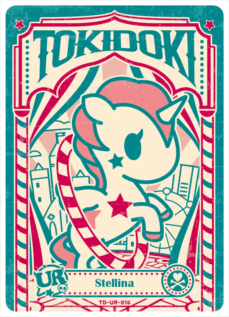 TOKIDOKI card Wonder Voyage Collectible Cards-Roaming Edition
